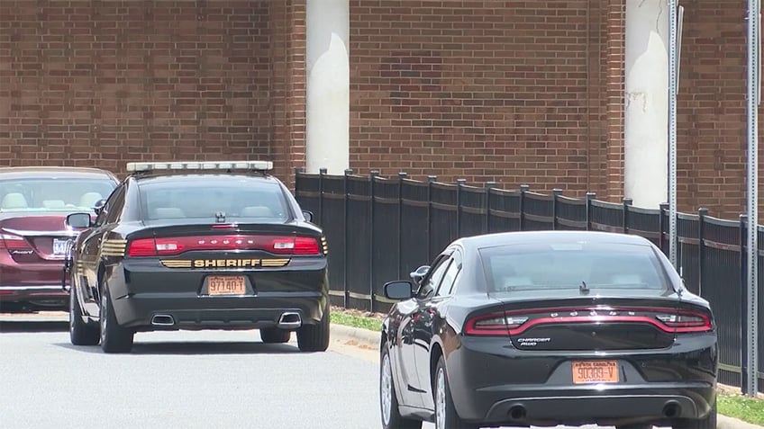 Police outside school in NC