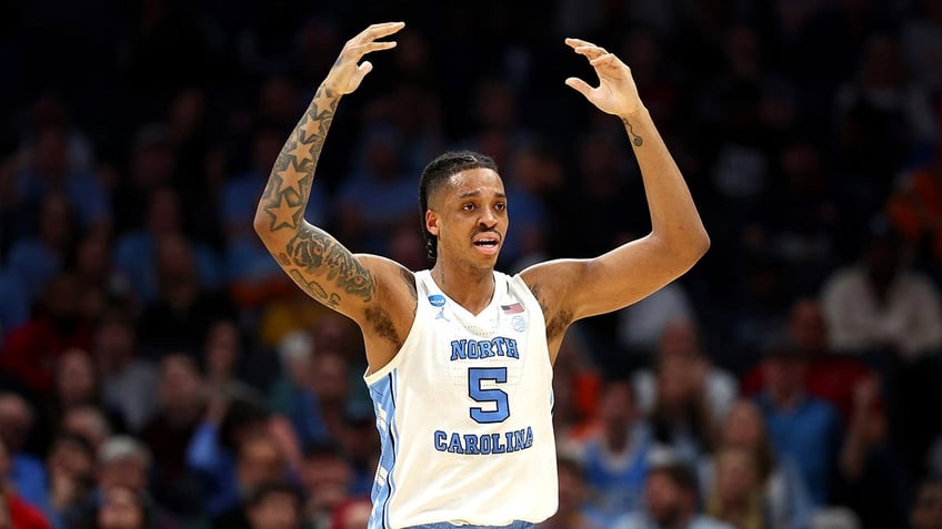 Armando Baco reacts during a game