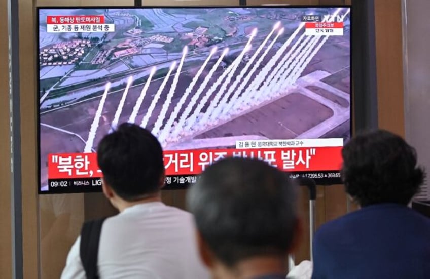 North Korea fired multiple short range ballistic missiles last week, the nuclear-armed cou