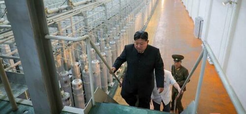 north korea issues photos of uranium enrichment facility for first time