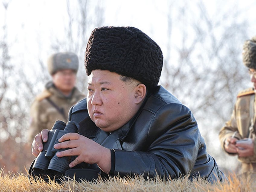 In this photo provided on Friday, Feb. 28, 2025, by the North Korean government, North Kor