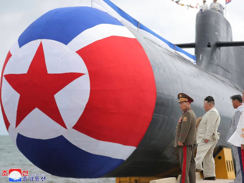 north korea launches nuclear attack submarine