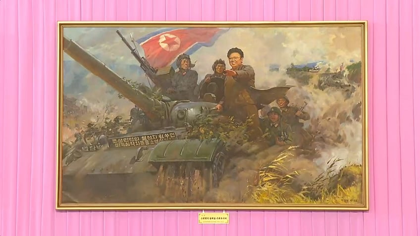 north korea opens exhibit celebrating romantic visions of kim jong un for anniversary