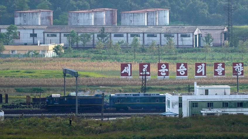 north korea russia border rail traffic surging with unknown cargo satellite imagery shows