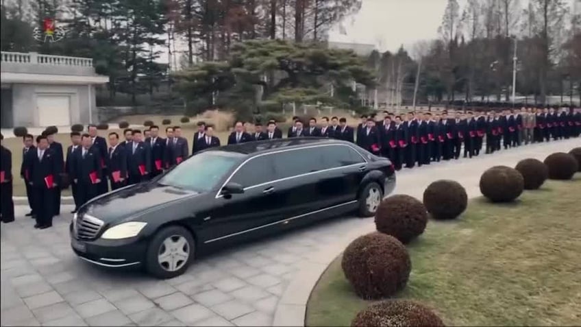 North Korea mercedes 2023 party