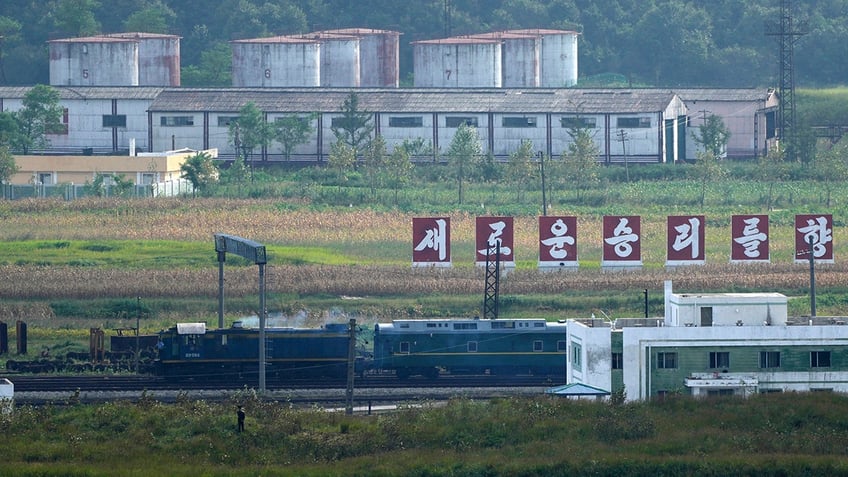 north koreas kim jong un arrives in russia ahead of meeting with vladimir putin