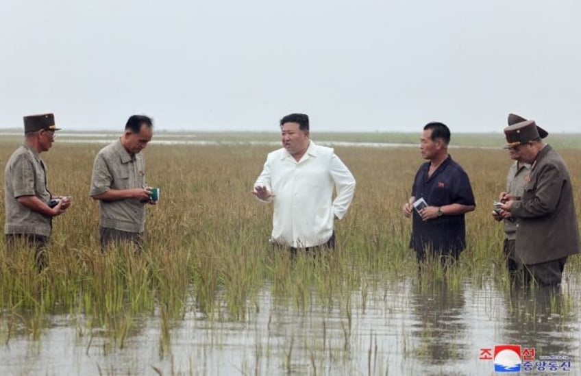 north koreas kim slams irresponsible premier over flood damage