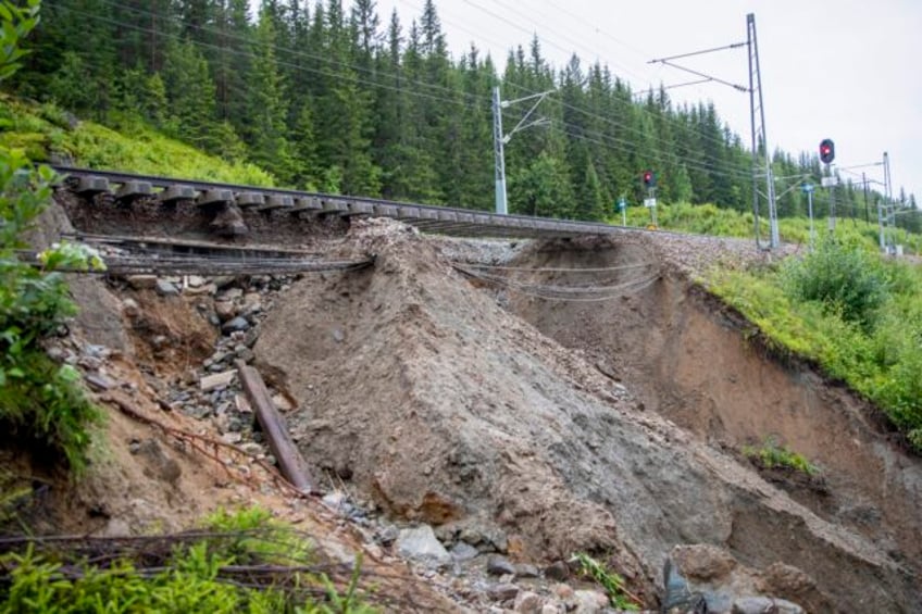 norway considers blowing up a dam after days of heavy rain over scandinavia cause floods