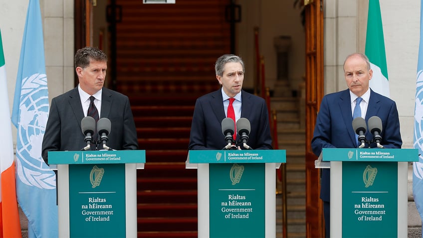 Three Irish Government leaders