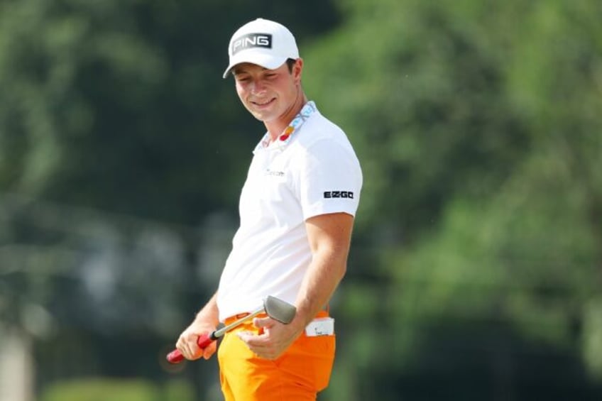 norways hovland grabs six shot lead at pga tour championship