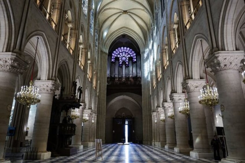 The immense organ has been likened to the 'soul' of Notre Dame