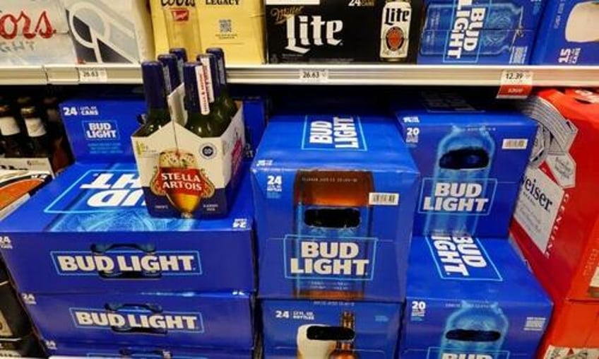 not a woke company trump says bud lights owner should be given second chance