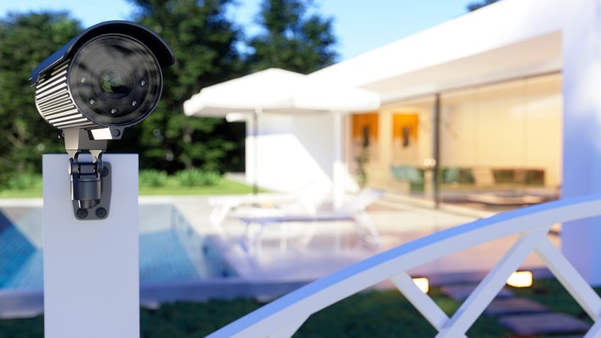 Exterior security camera