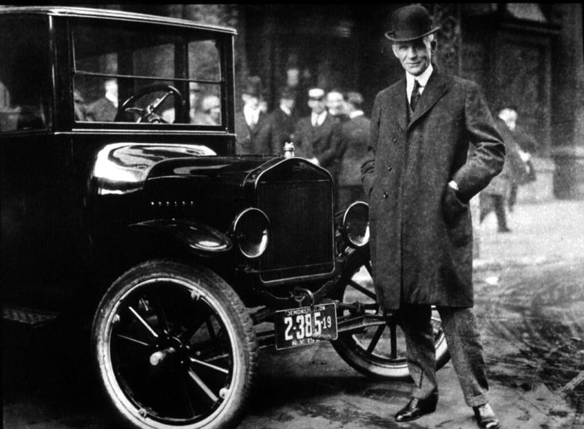 not much different than the model t ford ceo thinks company will teach americans to love electric cars