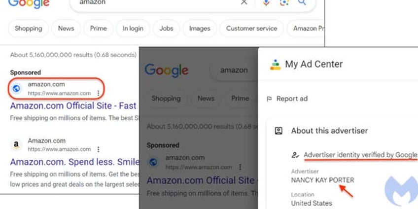 not so fast dont click that fake amazon or microsoft ad heres why