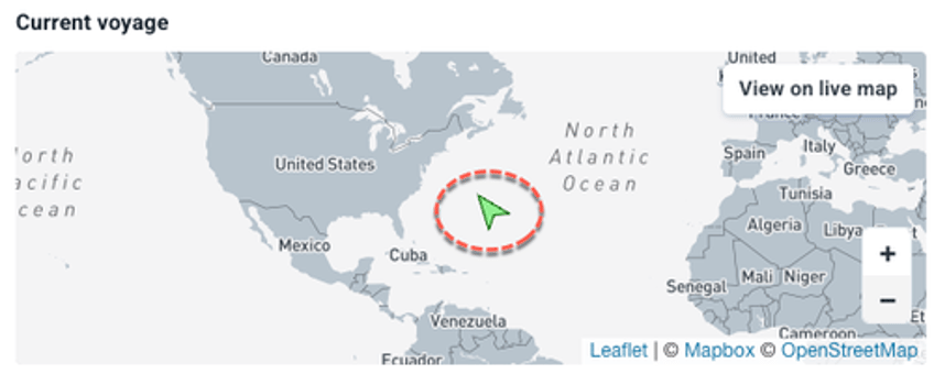 not under command maersk container ship adrift off us east coast after engine room explosion