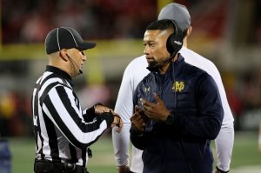 Notre Dame signs football coach Marcus Freeman to long-term extension