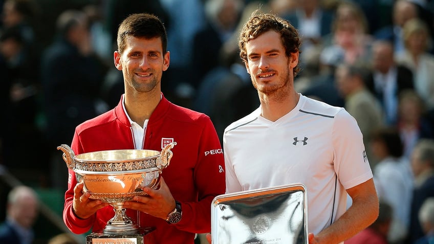 Novak Djokovic and Andy Murray