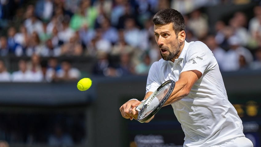 Novak Djokovic at Wimbledon