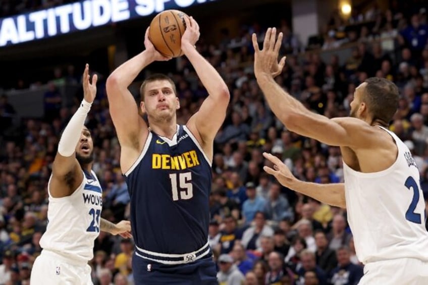 Nikola Jokic produced a 41-point performance to guide Denver to victory over Minnesota and