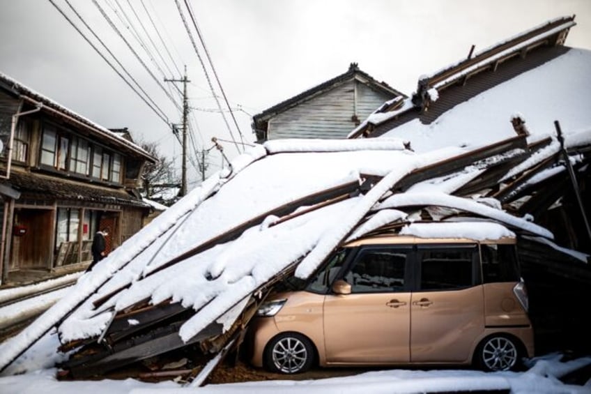 Fresh snow has made relief efforts in Japan even harder