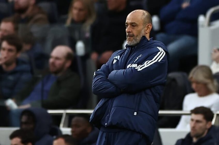 Frustrated: Nottingham Forest manager Nuno Espirito Santo