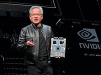 Nvidia boss unveils AI products ahead of Taiwan expo