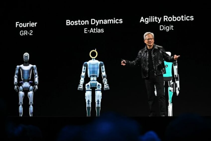 Nvidia CEO Jensen Huang has touted artificial intelligence being built into real-world cre