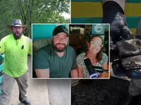 NY couple reels in safe filled with $100,000 cash while magnet fishing in lake