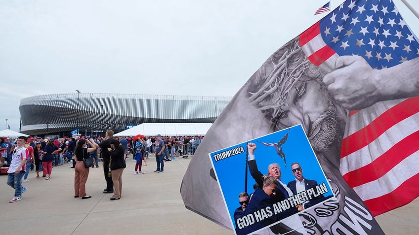 Trump rally at Nassau Coliseum