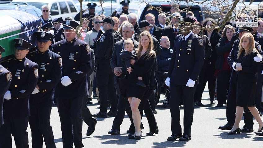 NYPD Officer Jonathan Diller funeral