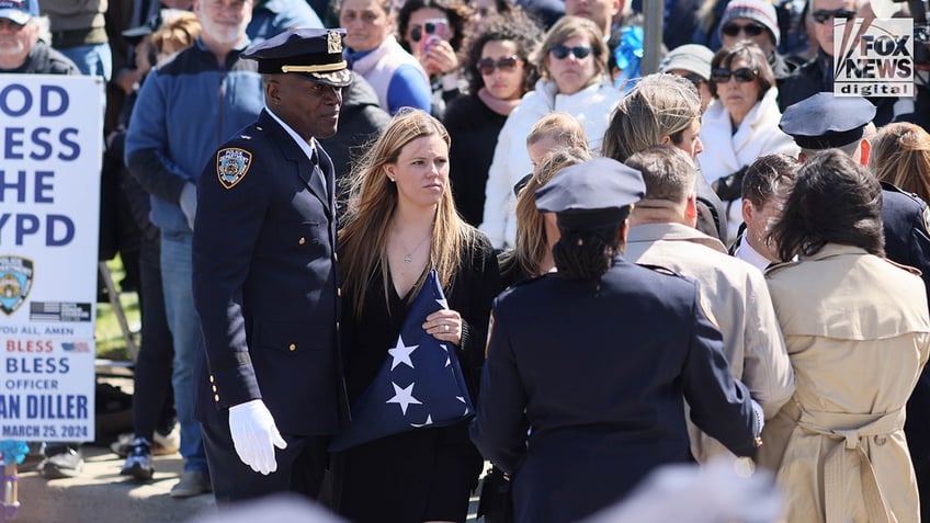 NYPD Officer Jonathan Diller funeral