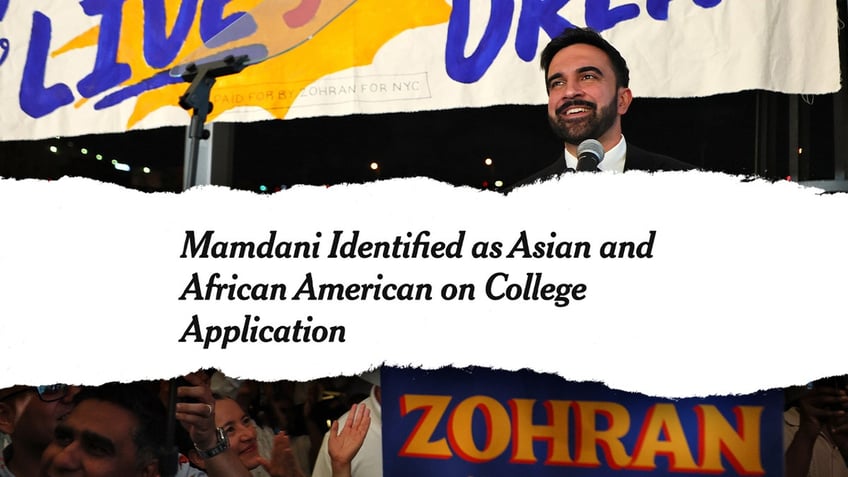 The New York Times published a report on Thursday about Zohran Mamdani's Columbia University college application.