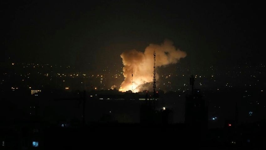 Smoke rises from Tehran after Israeli strikes