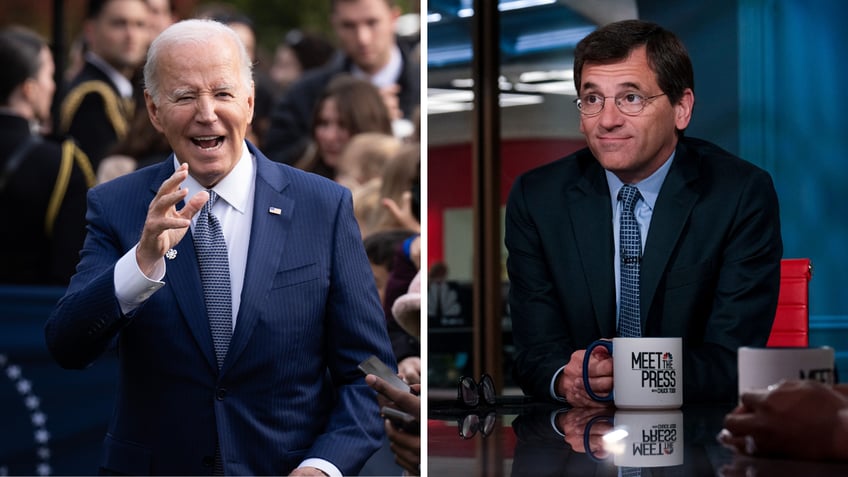 New York Times chief White House correspondent Peter Baker admitted to using "translation headsets" to help decipher President Biden during public speaking events. 