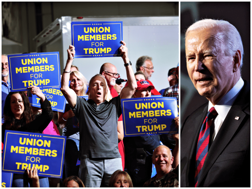 ny union leader my members back trump 31 over biden leftist policies driving voters to right