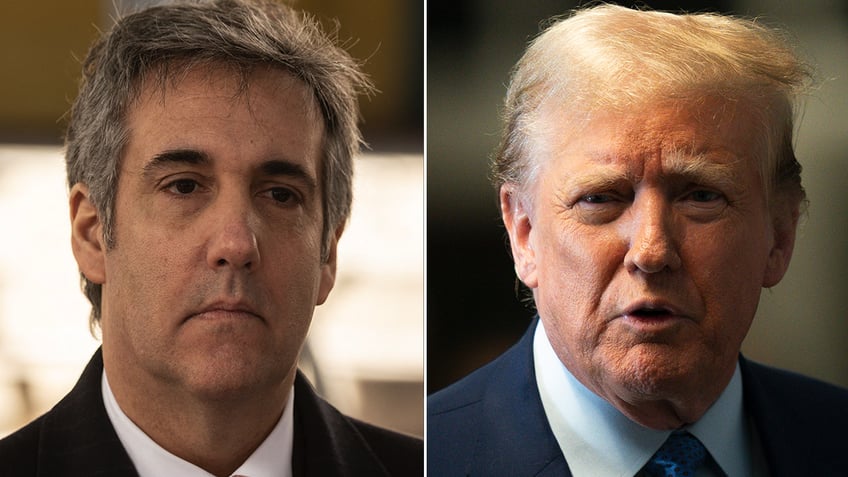 Michael Cohen and Donald Trump