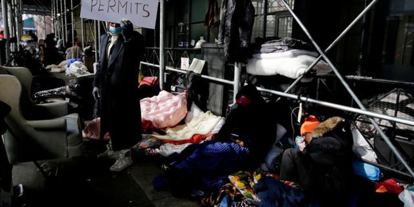 nyc mayor adams announces new taxpayer funded migrant tent city
