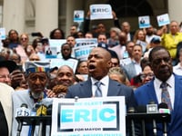 NYC mayor launches re-election bid slamming Democrats’ Mamdani