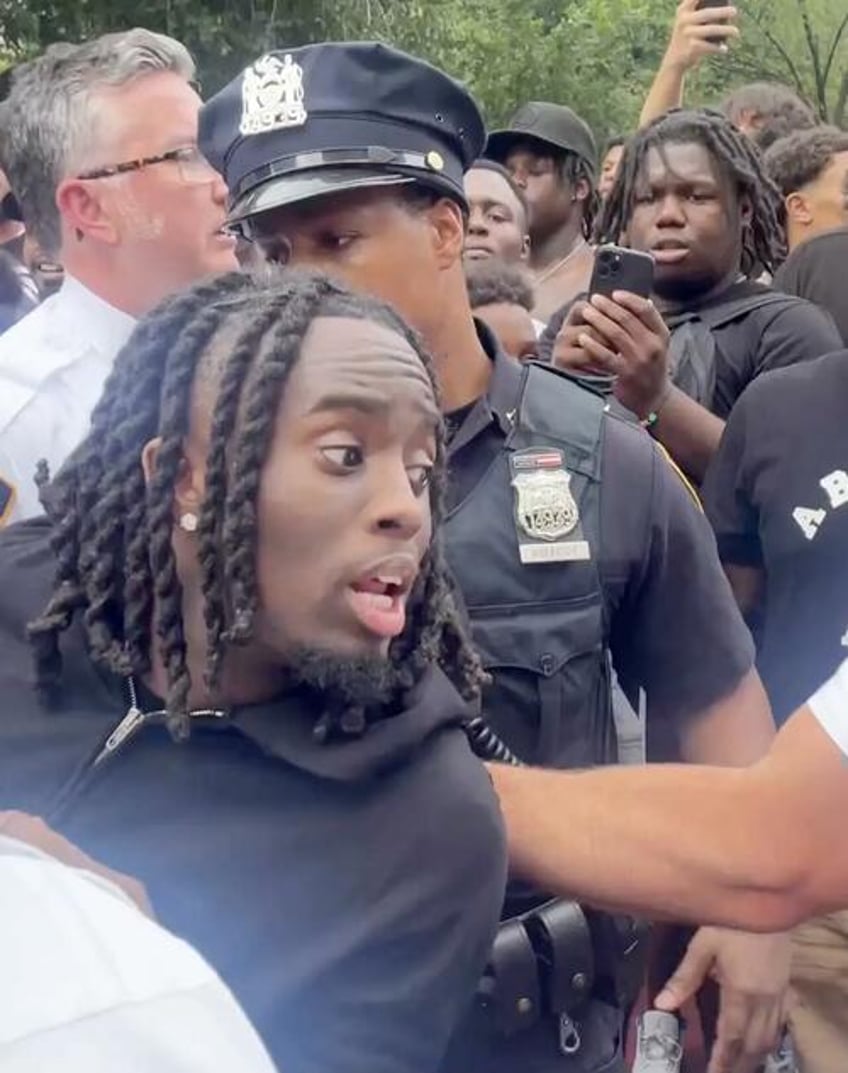 nyc out of control as twitch streamer arrested for inciting a riot