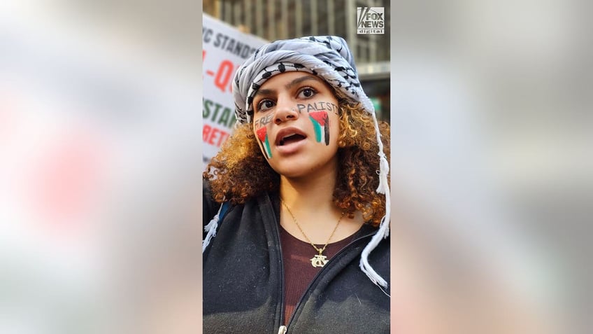 nyc protest rally for palestinians blames israel for deadly hamas attack amid retaliatory airstrikes in gaza