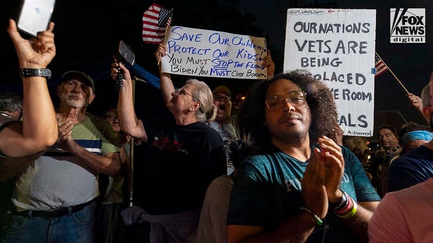 nyc protester slams dems response to migrant crisis destroyed our city