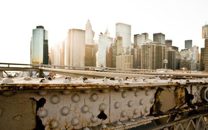 nycs crumbling infrastructure on full display as century old water line floods times square