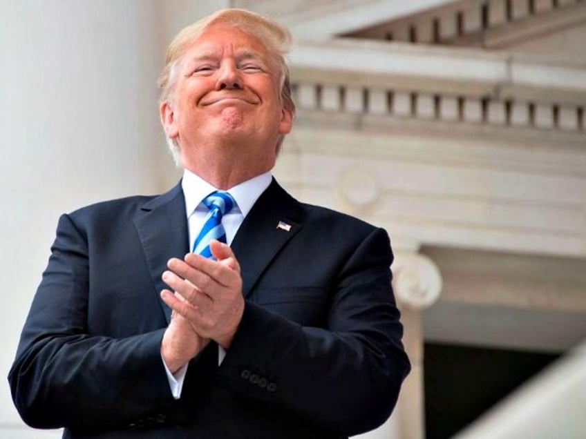 Trump very Happy