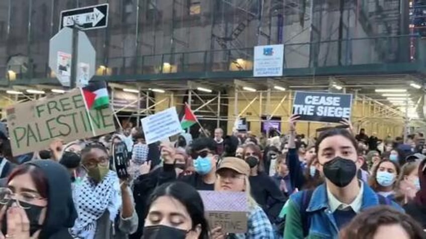 nyu columbia yale crack down on demonstrators as anti israel protests intensify