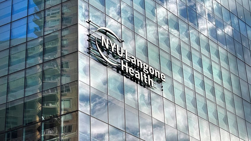 NYU Langone sign on building