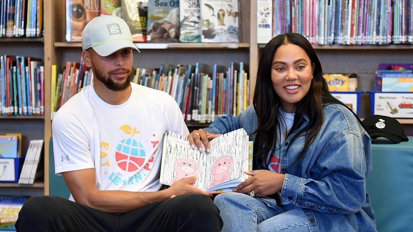 Steph and Ayesha Curry