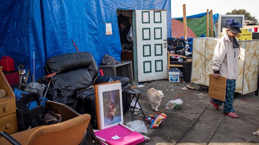 Oakland Homeless encampment