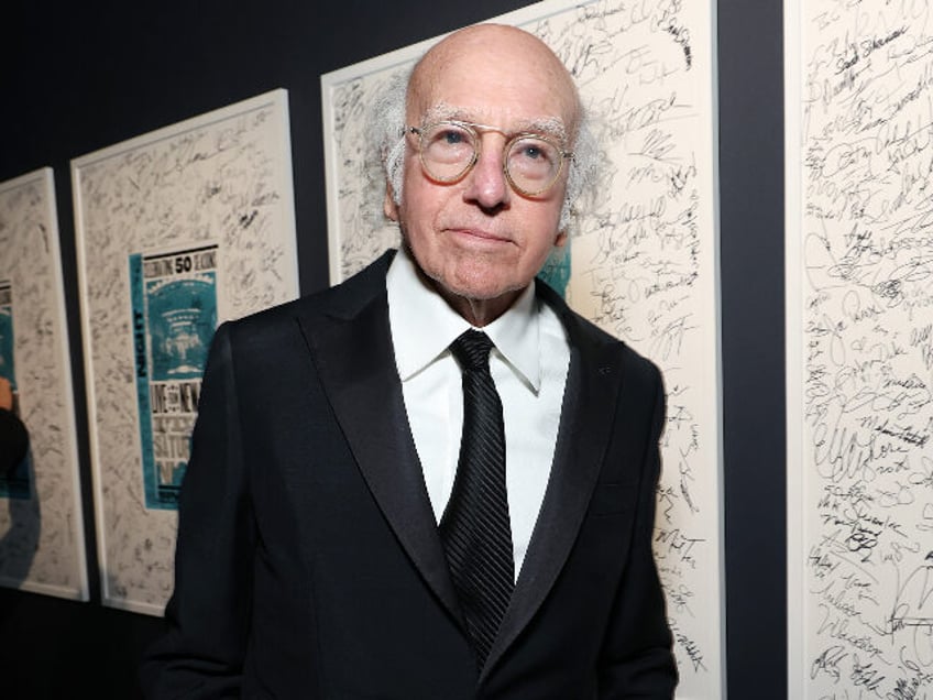 SNL50: THE RED CARPET -- Pictured: Larry David on Sunday, February 16, 2025 -- (Photo by N