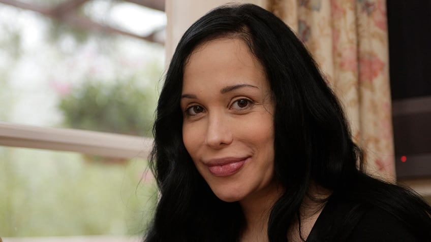 Close up of Nadya Suleman aka Octomom